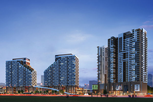 翰林院在施工地参观