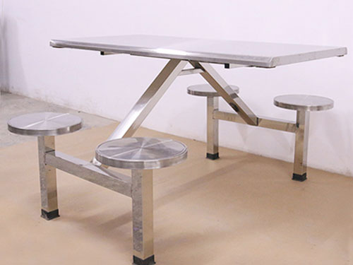 不锈钢食堂餐桌椅